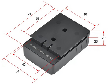 Акумулятор до YT-30415 YATO Li-Ion 3.7 V, ємність- 2.4 АГод