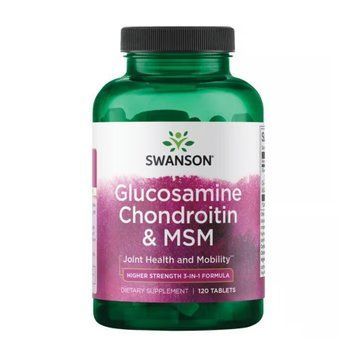 Glucosamine Chondroitin & Msm - Higher Strength Doctor's Best / Глюкозамин Хондроитин МСМ (Усиленная формула)