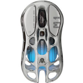 GravaStar Миша Mercury M1 Pro, magnesium alloy body, BT/WL/USB-A, RGB, Battle-Worn (377167) GRAVASTARM1PRO_WSM фото