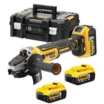 Шлифмашина угловая - болгарка бесщеточная аккумуляторная DeWALT DCG405P3 DCG405P3 фото