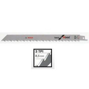 Пиляльне полотно Bosch Basic for Wood S 1111 K 2шт(2608650617)