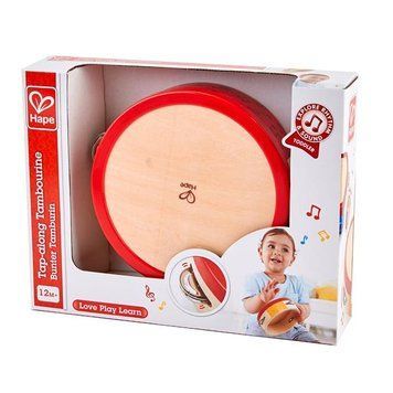 Детский бубен Hape деревянный (E0607) dt_12163 фото