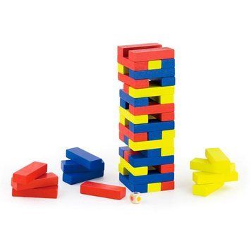 Настольная игра Viga Toys Цветная дженга деревянная (56215) dt_9527 фото