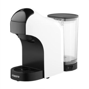 Кофеварка капсульная ARDESTO, 0.8л, капсулы Nespresso, Nescafe Dolce Gusto, молотый кофе, сенсорное управление, белый (381913) YCM-CNDE фото
