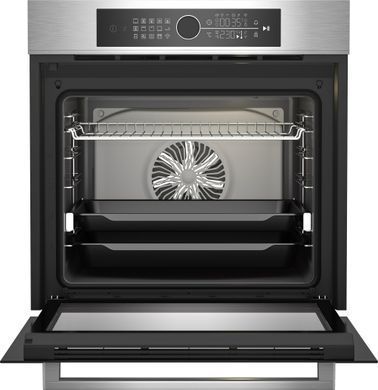 Beko Духова шафа електрична, 72л, A+, дисплей, конвекція, нерж (367519) BBIM12400XCS фото