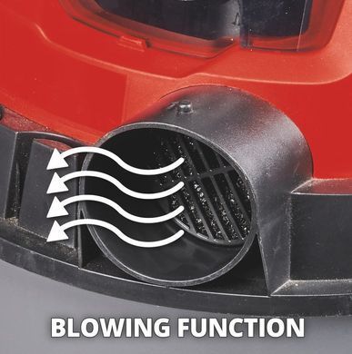 Einhell Пилосос професійний акумуляторний TC-VC 18/15 Li-Solo, PXC 18В, 8кПа, контейнер 15л, без АКБ та ЗП (349688) 2347145 фото
