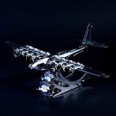 Коллекционная модель-конструктор Metal Time Celestial Hercules Spruce Goose H-4 Aircraft Самолет механический (MT100) dt_94861 фото