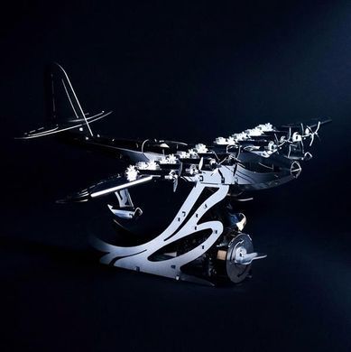 Коллекционная модель-конструктор Metal Time Celestial Hercules Spruce Goose H-4 Aircraft Самолет механический (MT100) dt_94861 фото