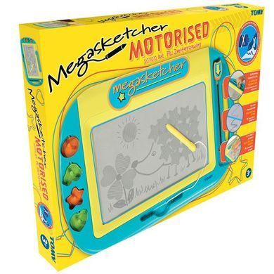 Магнітна дошка для малювання Megasketcher блакитно-жовтий (E73164) dt_14158 фото