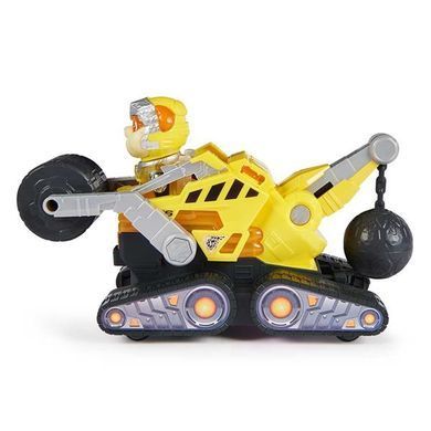 Ігровий набір Paw Patrol Щенячий патруль у кіно 2 Рятувальний автомобіль-трансформер із водієм Кремезом (SM17776/6511) dt_85802 фото