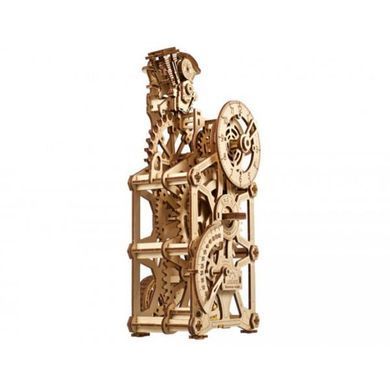 Дерев'яний механічний 3D конструктор Ugears Годинник двигун (70217) dt_93677 фото