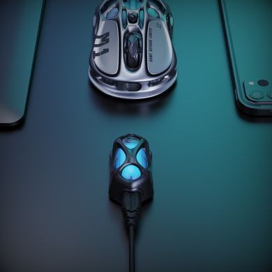 GravaStar Миша Mercury M1 Pro, magnesium alloy body, BT/WL/USB-A, RGB, Battle-Worn (377167) GRAVASTARM1PRO_WSM фото