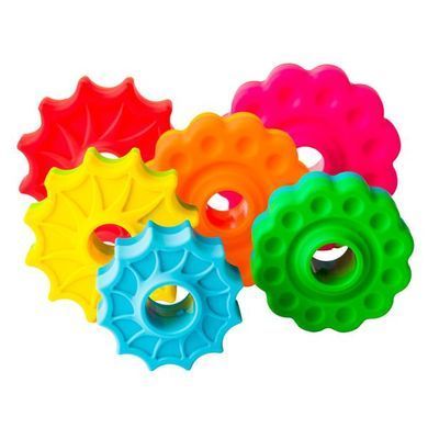 Гвинтова пірамідка Fat Brain Toys SpinAgain тактильна (F110ML) dt_13620 фото
