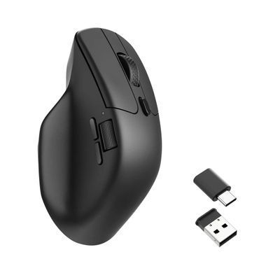 Миша Keychron M6 BT/WL/USB-A/USB-C, чорний (389955) M6-A1 фото