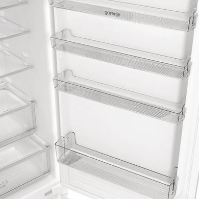Gorenje Холодильник вбудований з нижн. мороз., 193,7x69x55см, 2 двері,341(84)л, А++, NF+, Зона св-ті, Диспл, білий (377088) NRKI619EA3 фото
