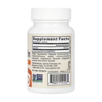Кверцетин (Quercetin) 500mg - 30 капсул Jarrow Formulas