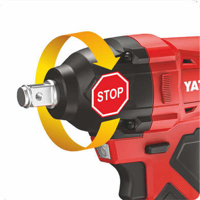 Гайковерт ударный аккумуляторный YATO: 18 В Li-Ion, квадрат 1/2", 350 Нм (БЕЗ АККУМУЛЯТОРА) YT-827792 фото