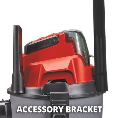 Einhell Пилосос професійний акумуляторний TC-VC 18/15 Li-Solo, PXC 18В, 8кПа, контейнер 15л, без АКБ та ЗП (349688) 2347145 фото