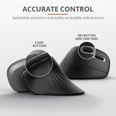 Trust Миша VERRO ERGONOMIC WL (318478) 23507_TRUST фото