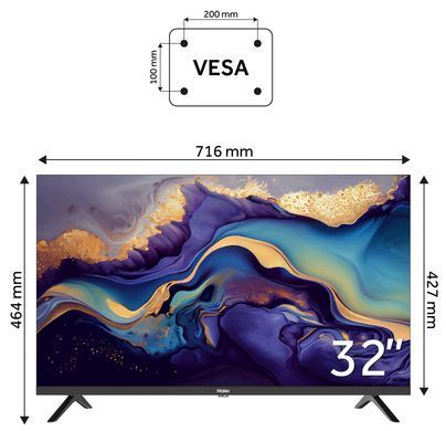LED-телевизор Haier H32K801G (7006305) H32K801G фото