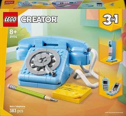 Конструктор LEGO Creator Ретро-телефон 383 детали (31174)