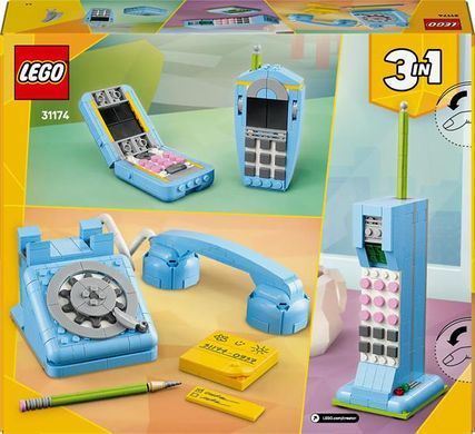 Конструктор LEGO Creator Ретро-телефон 383 детали (31174)