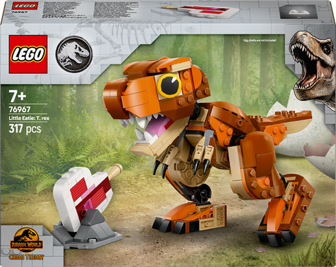 Конструктор LEGO Jurassic World Little Eatie тиранозавр 317 деталей (76967)