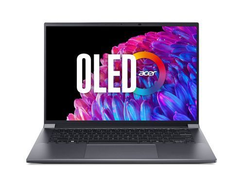 Acer Ноутбук Swift X SFX14-72G 14.5" 2.8K OLED, Intel U7-155H, 32GB, F1TB, NVD4060-8, Win11, сірий (382064) NX.KR8EU.003 фото