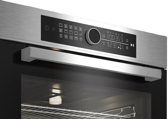 Beko Духова шафа електрична, 72л, A+, дисплей, конвекція, нерж (367519) BBIM12400XCS фото