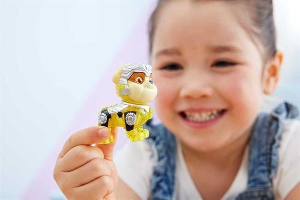 Ігровий набір Paw Patrol Щенячий патруль у кіно 2 Рятувальний автомобіль-трансформер із водієм Кремезом (SM17776/6511) dt_85802 фото