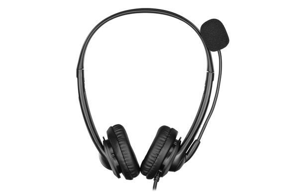 Гарнітура ПК стерео On-ear 2E CH11 USB, omni-mic, 2м, чорний (334523) 2E-CH11SU фото