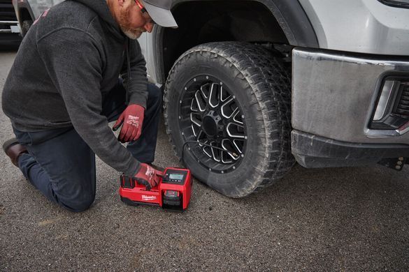 Компрессор воздушный аккумуляторный MILWAUKEE, M18 BI-0 4933478706 фото