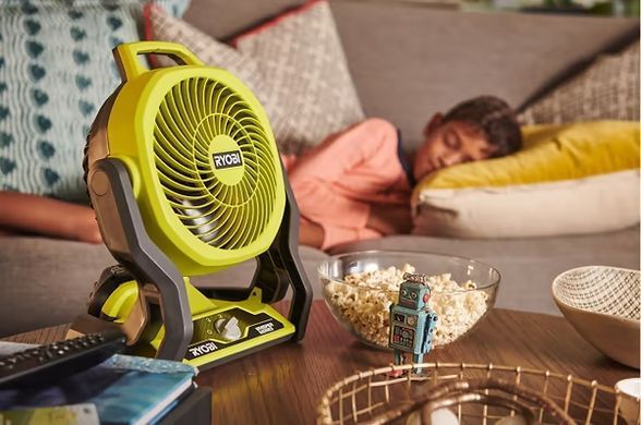 Вентилятор акумуляторний Ryobi ONE+ RF18-0 без АКБ та ЗП (354372) 5133005596 фото