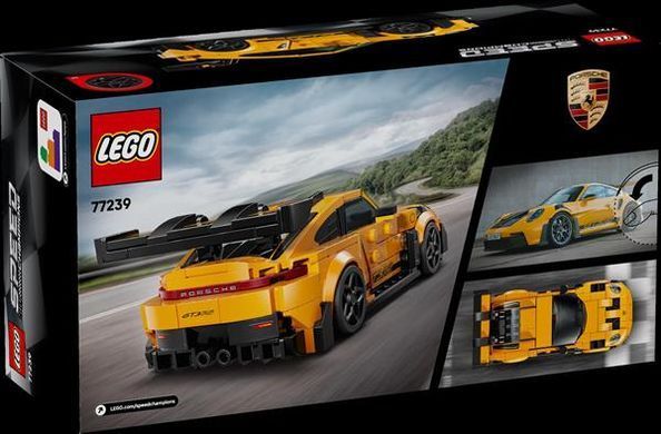 Конструктор LEGO Speed Champions Суперкар Porsche 911 GT3 RS 348 деталей (77239)