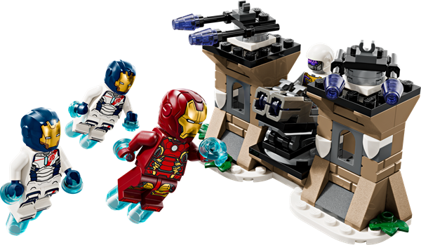 Конструктор LEGO Super Heroes Залізна людина і Залізний легіон проти солдата Гідри 135 деталей (76288)