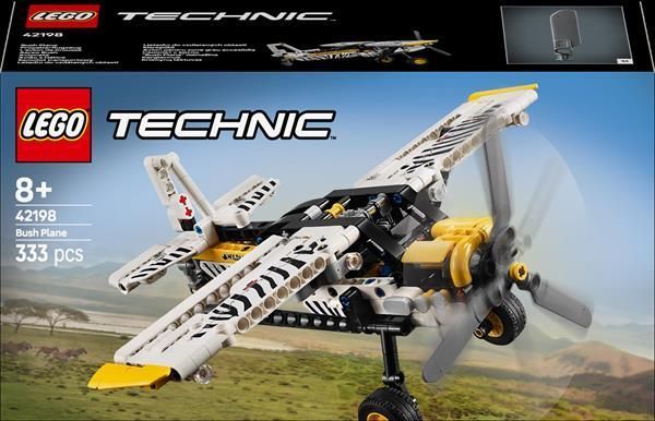 Конструктор LEGO Technic Буш-самолет 333 детали (42198)