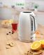 Gorenje Електрочайник 1.7л, Strix-контроль, білий матовий (383658) K17DPW