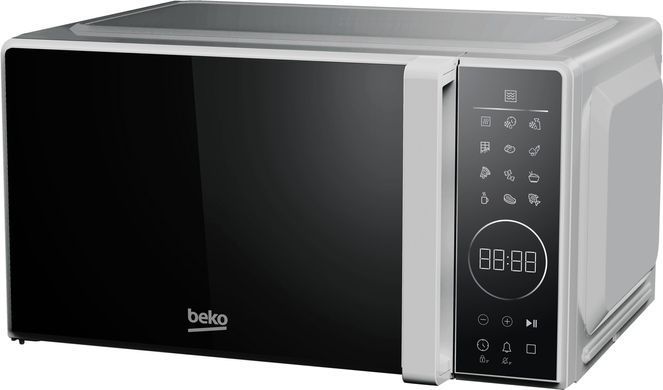 Мікрохвильова піч Beko, 20л, мех.керув., 700Вт, сірий (390655) MOC20130SFB фото