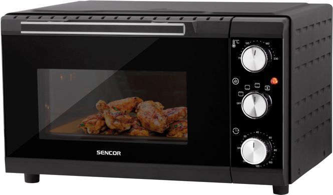 Sencor Електрична піч SEO 2000BK, 1650 Вт, 20 л. (352951) SEO2000BK фото