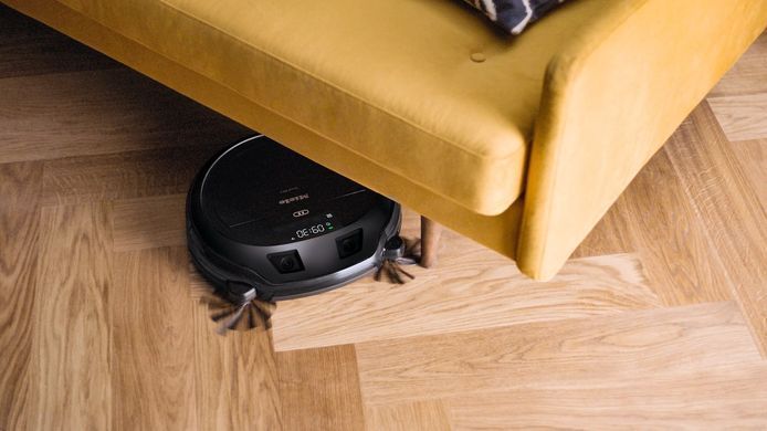 Miele Робот-пылесос контейнерный, 30Вт, h=8,5см, сухая уборка, конт пыль -0,4л, черный обсидиан (373677) 41PQL005RU фото