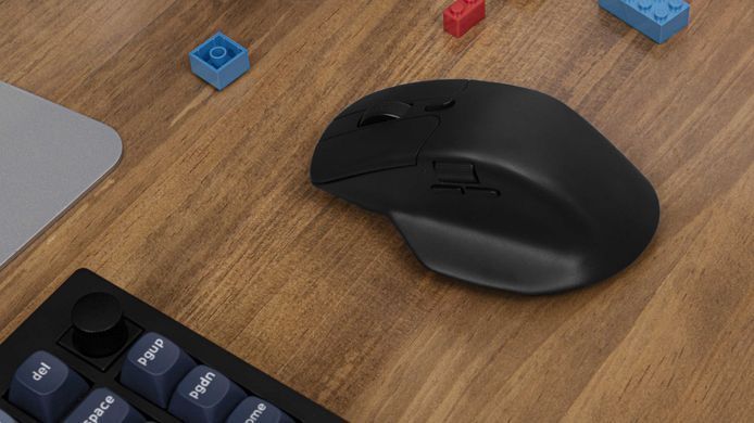 Миша Keychron M6 BT/WL/USB-A/USB-C, чорний (389955) M6-A1 фото