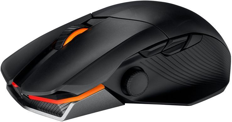 ASUS Мышь ROG Chakram X Origin RGB USB/WL/BT Black 90MP02N1-BMUA00 фото
