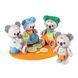 Деревянный набор Hape Семья коал (E3528) dt_28480