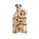 Дерев'яний механічний 3D конструктор Ugears Годинник двигун (70217) dt_93677