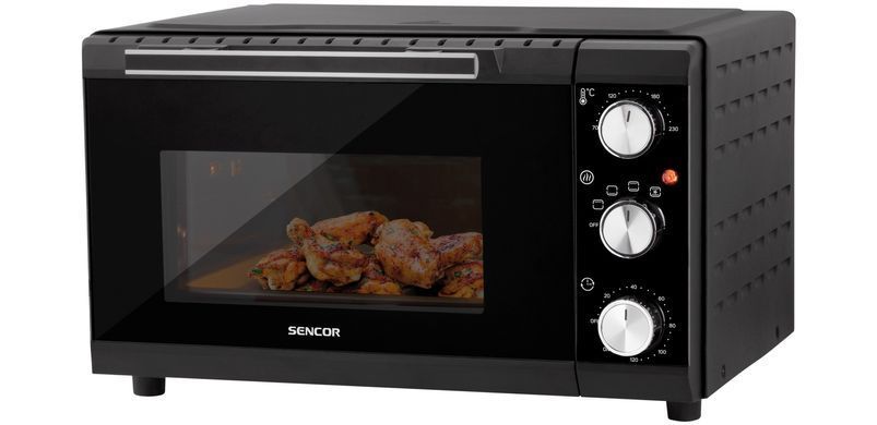 Sencor Електрична піч SEO 2000BK, 1650 Вт, 20 л. (352951) SEO2000BK фото
