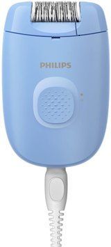 Эпилятор Philips Series 2000 дисковый, от сети, сух., голубой BRE228/00 фото
