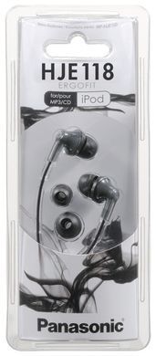 Навушники Panasonic RP-HJE118GU-K (6047162) RP-HJE118GUK фото