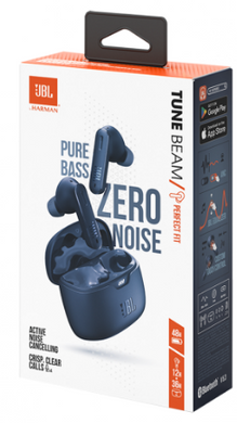 Навушники JBL TUNE BEAM Blue (JBLTBEAMBLU) (6891589) JBLTBEAMBLU фото