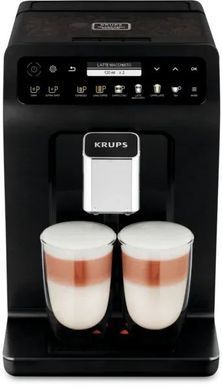 Кофемашина Krups Evidence Plus Titanium, 2,3л, зерно, автомат.капуч, ОLED диспл, аторец.-19, черный (358361) EA894810 фото