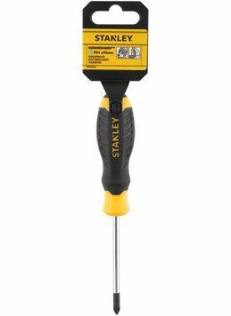 Отвертка крестовая STANLEY "Cushion Grip" S/D "POZIDRIV": PZ1 X 75MM